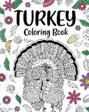 Turkey Coloring Book de Paperland