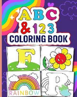 ABC and 123 Toddler Coloring Book de Tuhin Barua