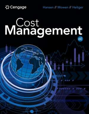 Cost Management de Don Hansen