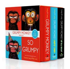 So Grumpy: Grumpy Monkey Board Book Boxed Set de Suzanne Lang