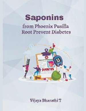 Saponins from Phoenix Pusilla Root Prevent Diabetes. de Vijaya Bharathi T