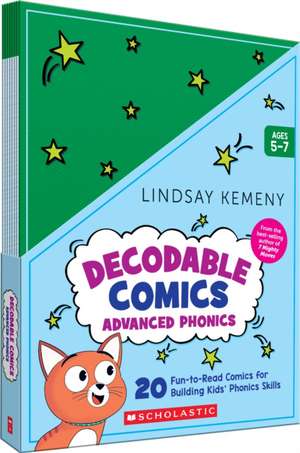 Decodable Comics: Advanced Phonics (Single-Copy Set) de Lindsay Kemeny