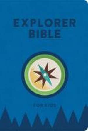 KJV Explorer Bible for Kids, Royal Blue Leathertouch de Holman Bible Publishers