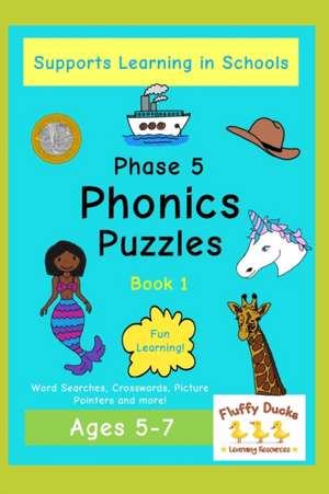 Phonics Puzzles Phase 5 de Josh Morfitt