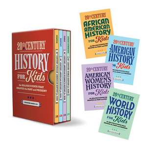 20th Century History for Kids 4 Book Box Set de Rockridge Press