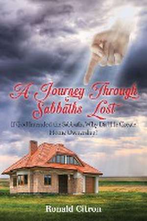 A Journey Through Sabbaths Lost de Ronald Citron