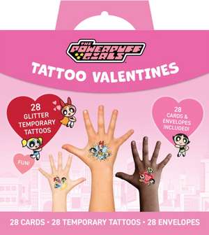 Powerpuff Girls Temporary Tattoo Valentines de Insights