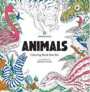 Animals: A Smithsonian Coloring Book Box Set de Smithsonian Institution