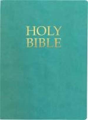 Kjver Holy Bible, Large Print, Coastal Blue Ultrasoft de Whitaker House