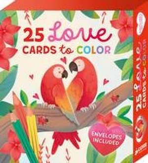 25 Love Cards to Color de Clever Publishing