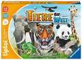 Ravensburger tiptoi Spiel 00171 Tiere der Welt, Erkenne die Tiere anhand ihrer Eigenschaften, Lernspiel für 1-4 Kinder von 4-8 Jahren