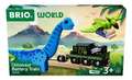 BRIO World - 36096 Dinosaurier Batteriezug | Spielzeugzug für Kinder ab 3 Jahren