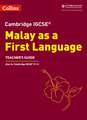 Cambridge Igcse(r) Malay as a First Language Teacher's Guide