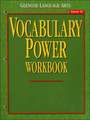 Vocabulary Power Workbook, Grade 12: Student Activities Workbook