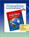 Noteables Algebra Interactive Study Notebook: Concepts and Applications