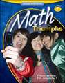 Math Triumphs--Foundations for Algebra 1: Libro de Ejercicios Para Practicar Tests