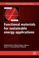 Functional Materials for Sustainable Energy Applications