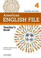 American English File: 4: Teacher's Book with Testing Program CD-ROM