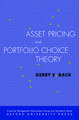 Asset Pricing and Portfolio Choice Theory