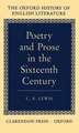 Poetry and Prose in the Sixteenth Century