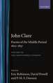 John Clare: Poems of the Middle Period, 1822-1837: Volume III