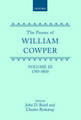 The Poems of William Cowper: Volume III: 1785-1800