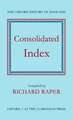 The Oxford History of England: Consolidated Index