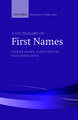 A Dictionary of First Names