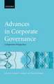 Advances in Corporate Governance: Comparative Perspectives