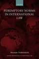 Peremptory Norms in International Law