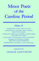 Minor Poets of the Caroline Period: Minor Poets of the Caroline Period: Volume II