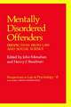 Mentally Disordered Offenders: Perspectives from Law and Social Science