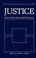 Justice: Views from the Social Sciences