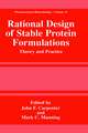 Rational Design of Stable Protein Formulations: Theory and Practice