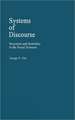 Systems of Discourse: Structures and Semiotics in the Social Sciences