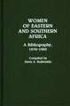 Women of Eastern and Southern Africa: A Bibliography, 1976-1985