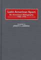 Latin American Sport: An Annotated Bibliography, 1988-1998