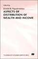 Aspects of Distribution of Wealth and Income