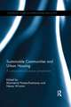 Sustainable Communities and Urban Housing: A Comparative European Perspective