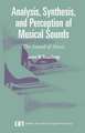 Analysis, Synthesis, and Perception of Musical Sounds: The Sound of Music