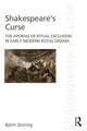 Shakespeare's Curse: The Aporias of Ritual Exclusion in Early Modern Royal Drama