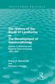 The History of the Study of Landforms - Volume 3: Historical and Regional Geomorphology, 1890-1950