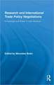 Research and International Trade Policy Negotiations: Knowledge and Power in Latin America