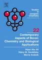 Contemporary Aspects of Boron: Chemistry and Biological Applications