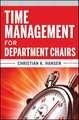 Time Management for Department Chairs