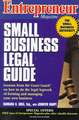 Entrepreneur Magazine Small Business Legal Guide (Paper)