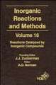 Inorganic Reactions and Methods V16 – Reactions Catalyzed by Inorganic Compunds