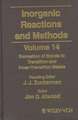 Inorganic Reactions and Methods V 14–Formation of Bonds to Transition and Inner–Transition Metals V14