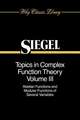 Topics in Complex Function–Abelian Function and Abelian Function and Modular Functions