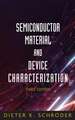 Semiconductor Material and Device Characterization 3e